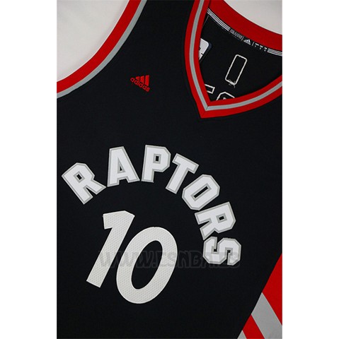 Camiseta Toronto Raptors DeMar DeRozan #10 Negro